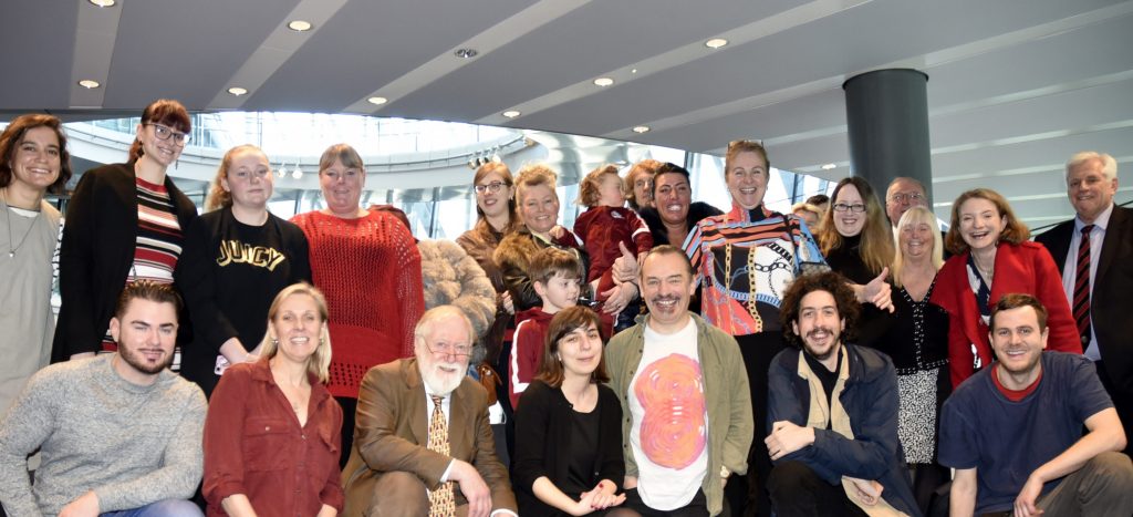 Group photo in chambers